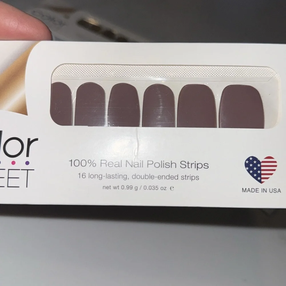 NEW Color Street Safari Chic Leopard Glitter &Upper East Side Nail Polish Strips - Picture 5 of 8